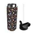thumbnail image 2 of Uemuo Mushrooms and Leaves Print 18oz Sports Insulated Kettle, Water Bottle, Outdoor Sports Bottle, Insulated Hydration Bottle with Handle & Flip Straw, 2 of 8
