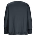 thumbnail image 5 of Dagugfen Plus Size Womens Oversized Shirts Trendy Crewneck Knit Side Slit Fashion Pullover Tops Fall Outfits, 5 of 6