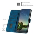 thumbnail image 4 of Leather Wallet Phone Case For Motorola G Power 2025 2024 G Play 2025 G Stylus 2025 Edge 50 Ultra 50 Fusion Edge40 Edge30 X50 S50 X40 Phone Case Wallet Case Leather Phone Cover Card Zipper, 4 of 10