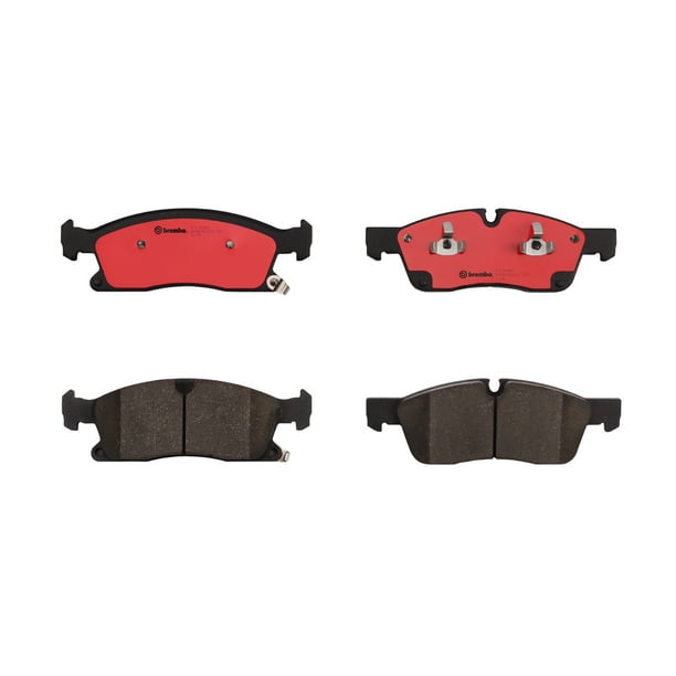 Brembo-Front-NAO-Ceramic-Slotted-Brake-Pad-Set-For-Jeep-...