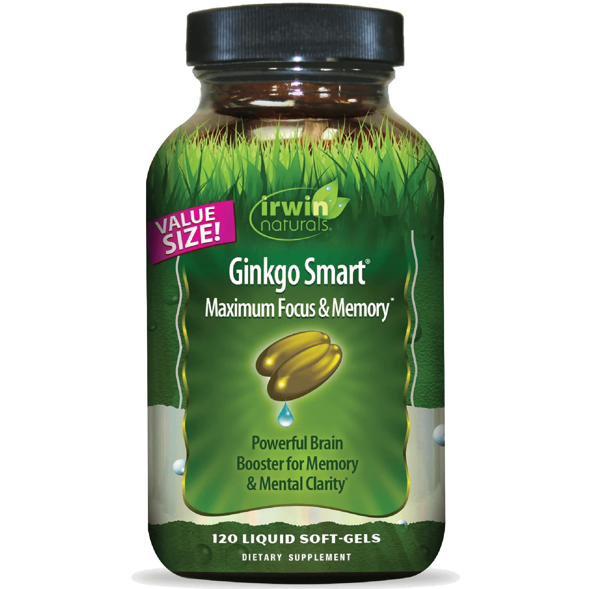 Irwin Naturals Ginkgo Smart - 120 Liquid Soft-Gels