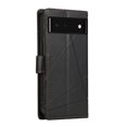 thumbnail image 3 of Nalacover Case for Google Pixel 6 - Card Holder PU Leather Wallet Cover with Magnetic Clasp Stand Hand Strap, Soft TPU Inner Shockproof Anti-Scratches Case for Google Pixel 6, Black, 3 of 10