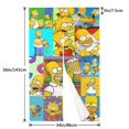 thumbnail image 3 of Cortinas opacas de Los Simpsons para decoración del hogar, cortinas aislantes para ventanas, cortinas para dormitorios y salas de estar, 3 of 7