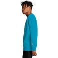 thumbnail image 3 of Champion B21284795 Mens Powerblend Crewneck Sweatshirt, Tempo Teal - Large, 3 of 3