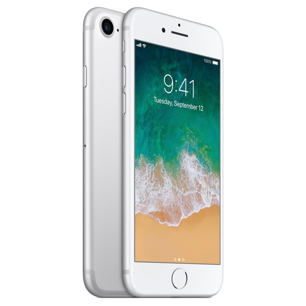 Restored Apple iPhone 7 32GB, Silver - Locked Straight Talk
