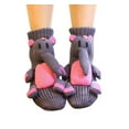 thumbnail image 3 of karymi Knit Cute Socks Floor Sock for Christmas Socks Hand Crocheted Winter Warm Multiple Styles Sock for Christmas Gifts for U Gifts for Mom Limited Time Deal Limited Time Deal New & Trending, 3 of 3