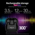 thumbnail image 3 of ZEALOT T4 Rosa TWS Bluetooth 5.0 Auriculares 300mAh Carga, 3 of 8