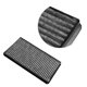 thumbnail image 1 of JUEGO DE FILTROS DE AIRE DE CABINA, Moldes de Polen y Polvo para Capta Capta de Superior, Humos y Olores paraire Transparente de Coche E60 528i 535i 545i 550i 650i M5 M6, 1 of 7
