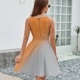 thumbnail image 6 of Abstract Orange Gray Gradient Sundress Sleeveless Dress Summer Women Clothes Dress for Women Dresses, 6 of 7