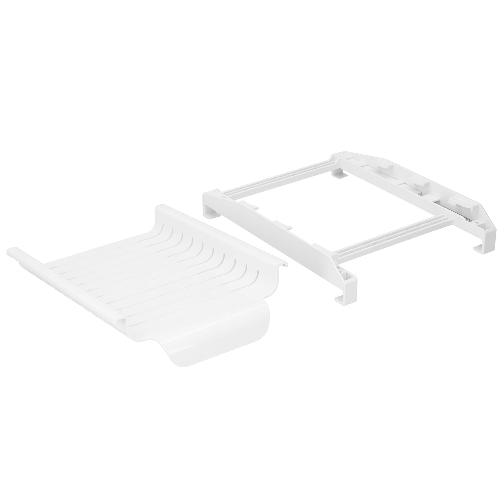 Nehlobo Refrigerator Storage Rack PullOut Drawer Shelf Container Fridge Food Organizer Kitchen Supplies(White )