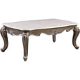 thumbnail image 1 of ACME Elozzol Coffee Table in Marble and Antique Bronze, 1 of 4