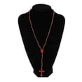 thumbnail image 4 of Plastic Rosary Beads Luminous Necklace Catholicism Prayer Religious Jewelry---Model code21361-XG3132, 4 of 5