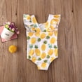 thumbnail image 3 of Kid Baby Girl Ruffle Bikini Swimwear Swimsuit Bathing Beach One-Piece Costume, 3 of 5