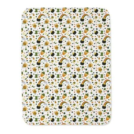 Lucky St Patrick's Pattern Blanket -Image by Shutterstock,