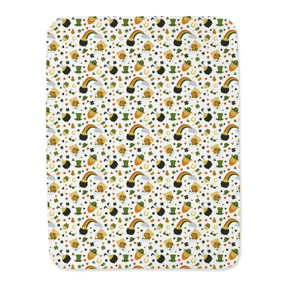 Lucky St Patrick's Pattern Blanket  -Image by Shutterstock,
