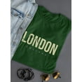 thumbnail image 3 of London England Pale Yellow T-Shirt Women -Image by Shutterstock, Female Large, 3 of 4