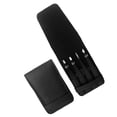 thumbnail image 1 of 4 piezas de acero inoxidable Yuyangstore pinza para cejas inclinada plana Negro, 1 of 8