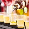 thumbnail image 4 of Gold Glitter Plastic Cups - 10Oz Disposable Clear Cups, 4 of 4