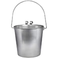 thumbnail image 4 of Indipets Heavy Duty Flat-Sided Hook-On Pail 9 QT, Food and Water Buckets for Dogs and Cats, Hanging Pails for Crates and Cages, 4 of 6