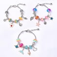 thumbnail image 3 of Juguete de regalo para niñas de 6 a 9 años, kit de fabricación de joyas artesanales para niños y niñas de 6 a 11 años, juguetes, pulsera, juego de manualidades para 7 8 9 10 años O brillar Electrónica, 3 of 5
