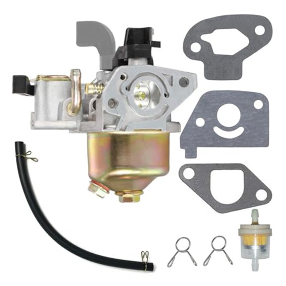 Whatever You Like-Honda Carburetor Kit for 152F GXH50 GX100 G100U MBX10 G150 154F 156F Engines, 2.2-3HP, with Fuel Pipe, Filter, Clips, Washers, 16100-ZM7-803 Replacement"}