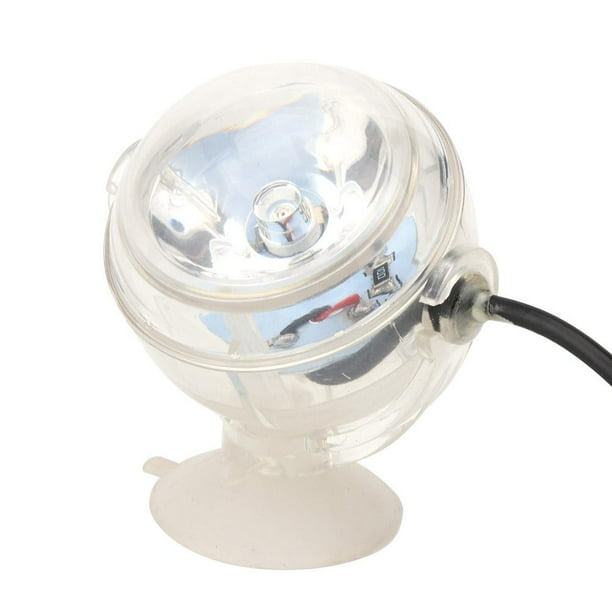 4pcs 1W Mini Impermeable Rium LED Lámpara Sumergible para Pecera () Aqua White