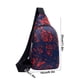 thumbnail image 3 of Bolsa de pecho para hombres de gran capacidad | Mochila mensajera deportiva multifunción | Material de tela, correa ajustable, multibolsillo, ocio exterior duradero | Azul, Verde, Rojo, Negro, 3 of 6