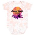thumbnail image 3 of Inktastic Miami Beach Florida Vacation Sunset Girls Baby Bodysuit, 3 of 5