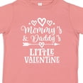 thumbnail image 4 of Inktastic Mommy and Daddy Little Valentine Boys or Girls Toddler T-Shirt, 4 of 5