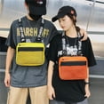 thumbnail image 4 of Bolsa de pecho unisex cremallera suavizante mochila de pecho unisex resistente a los arañazos Ajustable para viajar ANGGREK Otros, 4 of 7