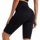 thumbnail image 2 of Gibobby Pantalon cortos yoga mujer Leggings deportivos con bolsillo para mujer Fitness Sports Running Yoga Pantalones deportivos(Negro,CH), 2 of 4