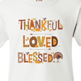 thumbnail image 4 of Inktastic Thankful Loved Blessed Youth T-Shirt, 4 of 5