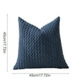 thumbnail image 3 of Eolstice Breathable Weave Pillowcases, Standard Size Shams, Face Friendly Cover for Bed Sofa Decorative Home Bedroom Styling, 3 of 6