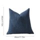 thumbnail image 3 of Soft Weave Pillowcases Standard Size Breathable Face Friendly Pillow Shams Decorative Weave Pillow Case Covers, 3 of 6