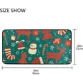 thumbnail image 3 of Coolnut Christmas Kitchen Rug Anti Fatigue Kitchen Floor Mat Non Slip Waterproof Long Standing Mat Throw Kitchen Runner Rug, 39" x 20", 3 of 7