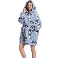 thumbnail image 1 of Sudadera con capucha de gran tamaño para padres e hijos, ropa de dormir de lana con aguacate, manta gigante de invierno, 1 of 4