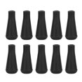 thumbnail image 1 of 10pcs Rubber Arrowheads Replacement Tips for Archery Sports Training Black 8mm, 1 of 1