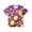 P46 Purple, variant on Tfken Boys Soft Comfy Tops Daily Wear Travel Fashion Tshirts Short Sleeve Casual Print Graphic T-Shirts Summer Tees Kids Cute Clothes Size 3-4 Years