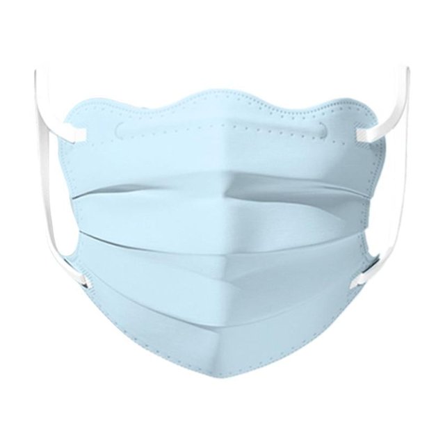 Face Masks 10 PCS - 3-Ply Disposable Face Masks for Adults, Breathable Protection with Soft Ear Loops, Individually Wrapped, Lightweight Dust Protection