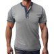 thumbnail image 1 of pstuiky Camisas de manga corta para hombre, Camiseta de manga corta con cuello en V para hombre, informal, holgada y ventilada ropa de hombre xl, 1 of 6