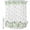 White, variant on Small Stall Shower Curtain 36x72 Inch Narrow Half Size Farmhouse Botancial Bath Curtains Bathroom Decor, Pastoral Daisy Leaves Rustic Burlap Waterproof Fabric Shower Curtain Set with Hooks 36 Inch