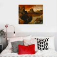 thumbnail image 4 of Nawypu  Hieronymus Bosch Painting Christ Descent Into Hell by Bosch Canvas Art Framed Wall Art for Bedroom Livingroom Office, 4 of 4