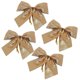 thumbnail image 2 of 24 piezas de adorno decorativo colgante con lazo, mariposa, árbol decorativo bonito (24 piezas, dorado) Dorado, dorado, 2 of 5