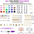 thumbnail image 2 of Kit para hacer pulseras con perlas de arcilla polimérica Gionlion 6000+, 2 of 5