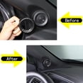 thumbnail image 4 of TINKI  A Pillar Speaker Ring Trim for Honda Pilot 2016-2022/ Ridgeline 2020-2023/ Passport 2019-2023,ABS,2PCS, 4 of 7