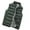 Army Green, variant on safuny Men's Outdoor Casual Classic Quilted Vest Stand Collar Warm Puffer Vest Sleeveless Jacket Coat Workout Clothing Green L