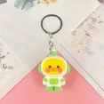 thumbnail image 1 of Porte-clés Pendentif Voiture Animal Mignon en PVC Caoutchouc Souple, 1 of 7