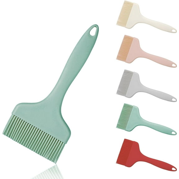 Silicone Pastry Brush - Extra Large Basting Brush for Cooking, Heat Resistant & Dishwasher Safe - Grill Brush for BBQ, Baking, Kitchen, Marinating, Sauces​
