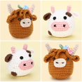 thumbnail image 2 of Kit de ganchillo CrochetBox Highland Cow and Cow para principiantes, 2 of 7