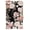 Black/Pink, variant on SAFAVIEH Jardin Denton Floral Area Rug, Black/Pink, 8' x 10'
